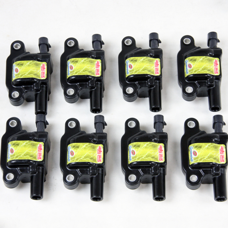 Granatelli 05-13 GM LS1/LS2/LS3/LS4/LS5/LS6/LS7/LS9 Street Fighter Coil Packs - Black (Set of 8)