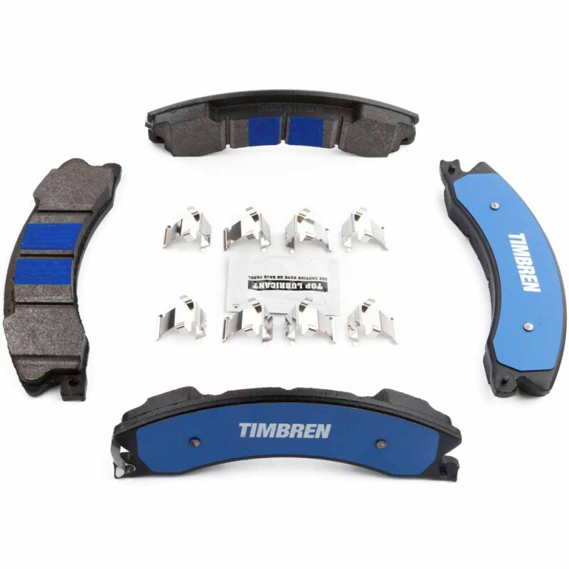 Timbren 15-19 Chevy Silverado 2500/3500 HD BES Severe Duty Semi-Metallic Brake Pads - Front & Rear - Image 3
