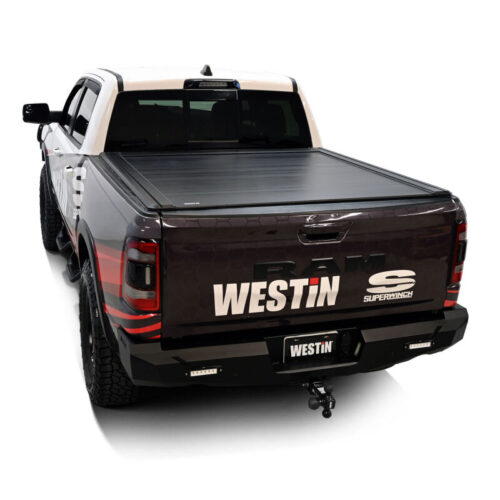 Westin 19-26 RAM 1500 New Body 5ft 7in. (67in) Bed Electric Retractable Tonneau Cover - Black - Image 4