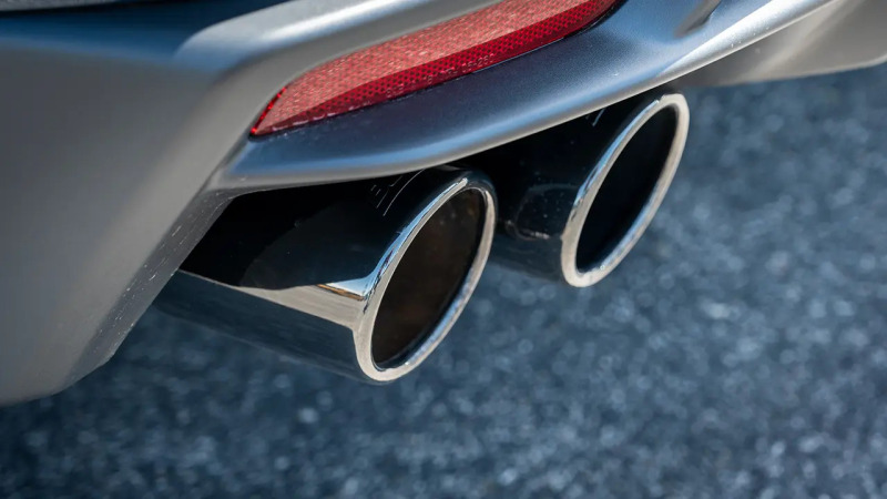 Borla 2025 Toyota Camry SE/XSE AT S-type Axle-Back Exhaust - 3.5in Black Chrome Tips - Image 4