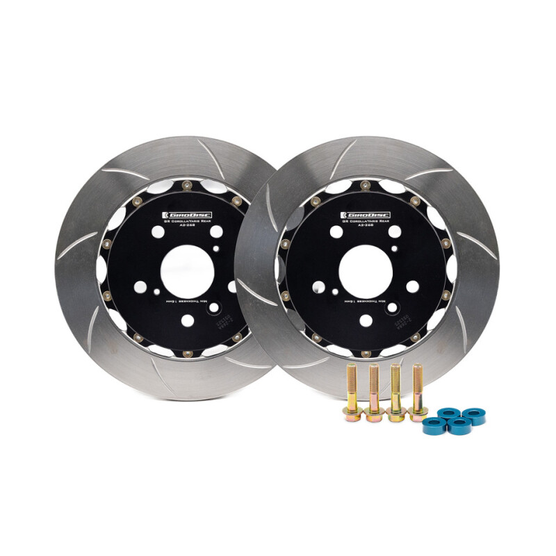 GiroDisc 2023+ Toyota GR Corolla Slotted Rear Rotors