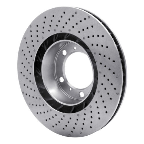 DFC 09-23 Porsche 911 Right Front Drilled Brake Rotor - Image 4