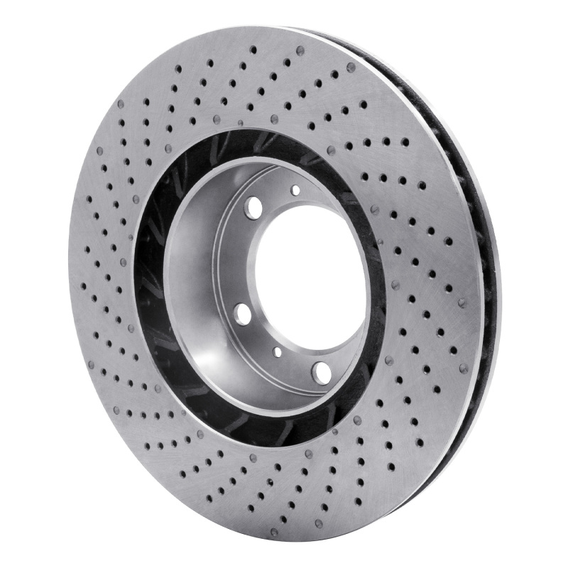 DFC 09-23 Porsche 911 Right Front Drilled Brake Rotor - Image 4