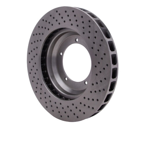 DFC 82-89 Porsche 911 Left Front Drilled Brake Rotor - Image 3