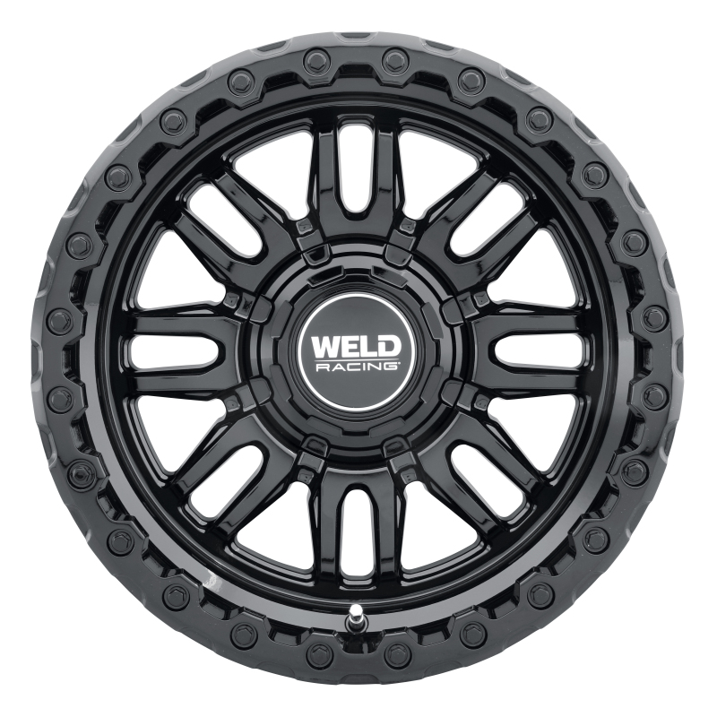Weld Off-Road Swift 17x9in - 5x114.3 / 5x127 BP - ET-12 - 78.1mm CB - Gloss Black Wheel & Ring - Image 2