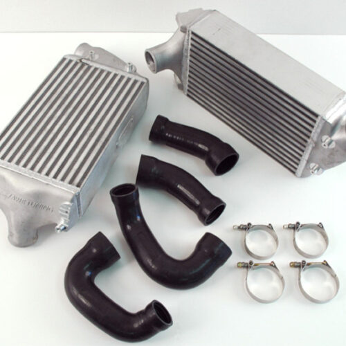 AWE Tuning 997TT/GT2 Performance Intercoolers - Black Hoses