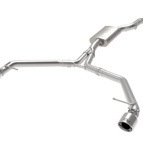 aFe Power MACH Force-Xp 13-16 Audi Allroad L4 SS Axle-Back Exhaust w/ Polished Tips - Image 4