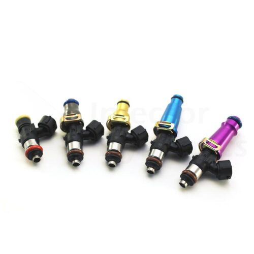 Alternative view of Injector Dynamics 1300cc Injectors - 48mm Length - 14mm Top - 14mm Lower O-Ring (Set of 2)