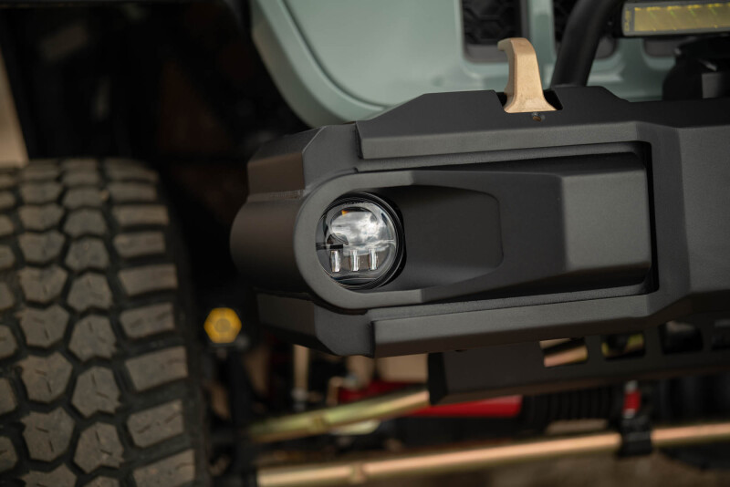 DV8 Offroad 18+ Jeep Wrangler JL / 20+ Jeep Gladiator JT OE Plus Front Bumper - Image 5