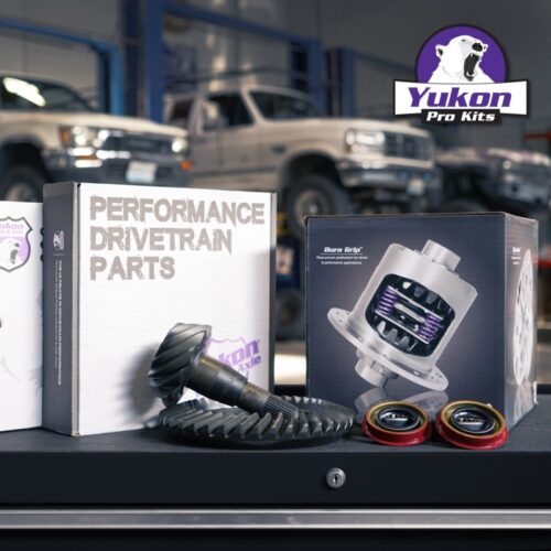 Yukon 8.6in GM 4.56 Rear Ring & Pinion Install Kit 30 Spline Positraction Axle Bearings and Seals - Image 9