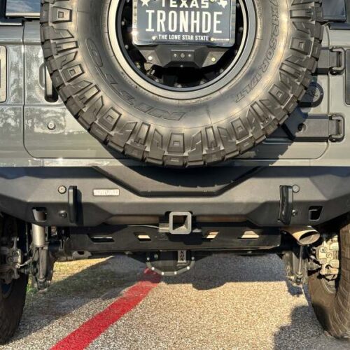 Rival 2018-2026 Jeep Wrangler JL Rear Aluminum Stubby Bumper - Image 9