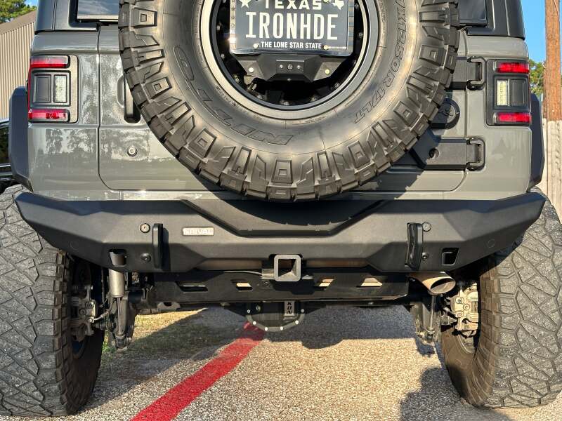 Rival 2018-2026 Jeep Wrangler JL Rear Aluminum Stubby Bumper - Image 9