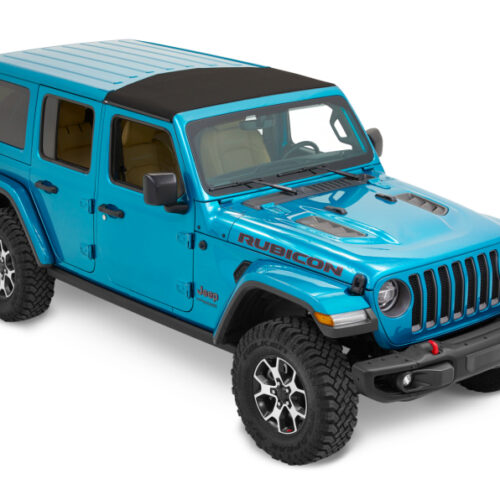 Alternative view of Bestop 20-26 Jeep Gladiator / 18-26 Wrangler JL Sunrider For Hardtop (Premium Black Twill)