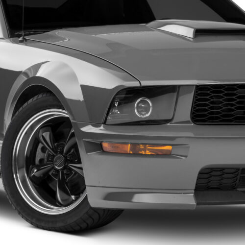 Raxiom for 2005-2009 Ford Mustang Halogen 2010 Style LED Halo Headlights-Blk Hsng(Clear Lens/Excludes GT500) - Image 7