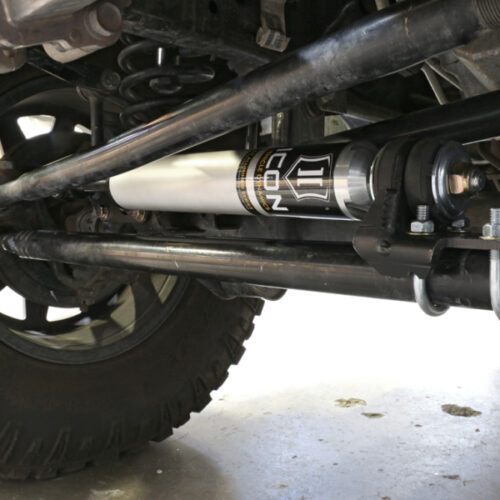 Alternative view of ICON 07-18 Jeep Wrangler JK High-Clearance Steering Stabilizer Kit
