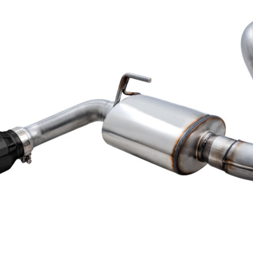 AWE Tuning Axle-Back Dual Exhaust - Diamond Black Tips for 2018+ Jeep Wrangler JL/JLU Tread Edition - Image 8