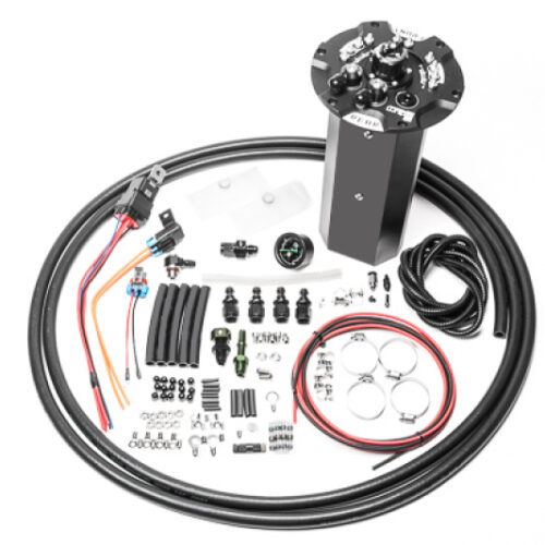 Radium Engineering 09-20 Nissan 370Z RHD/LHD Fuel Hanger Surge Tank (Pumps Not Incl.)