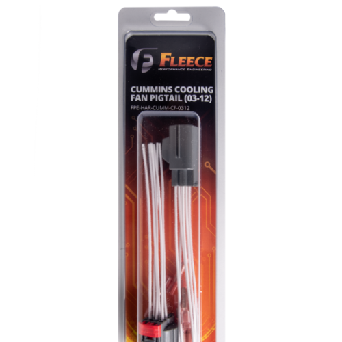 Fleece Performance FPE-HAR-CUMM-CF-0312 03-12 Dodge 2500/3500 Cummins Cooling Fan Pigtail - Image 7