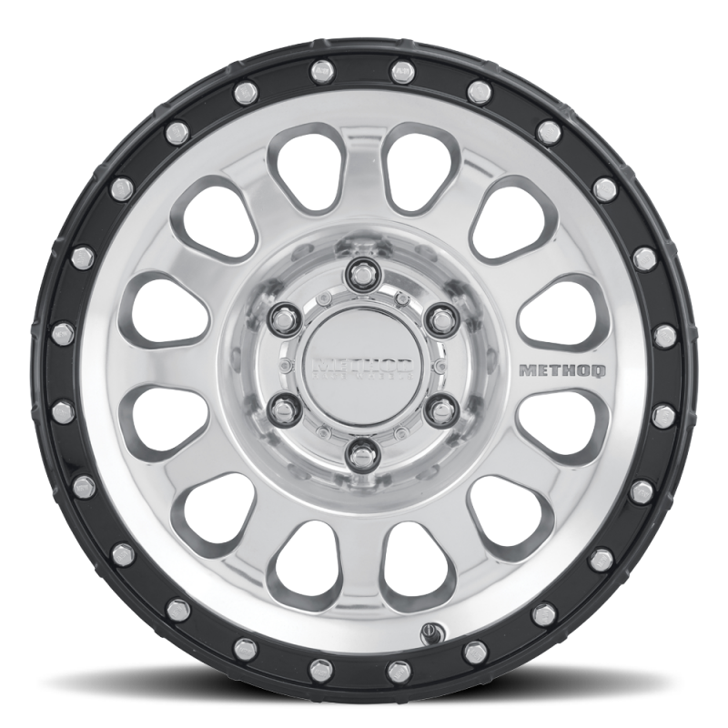 Method MR315 17x8.5 0mm Offset 6x135 87mm CB Polished Wheel - Gloss Black Lip - Image 2