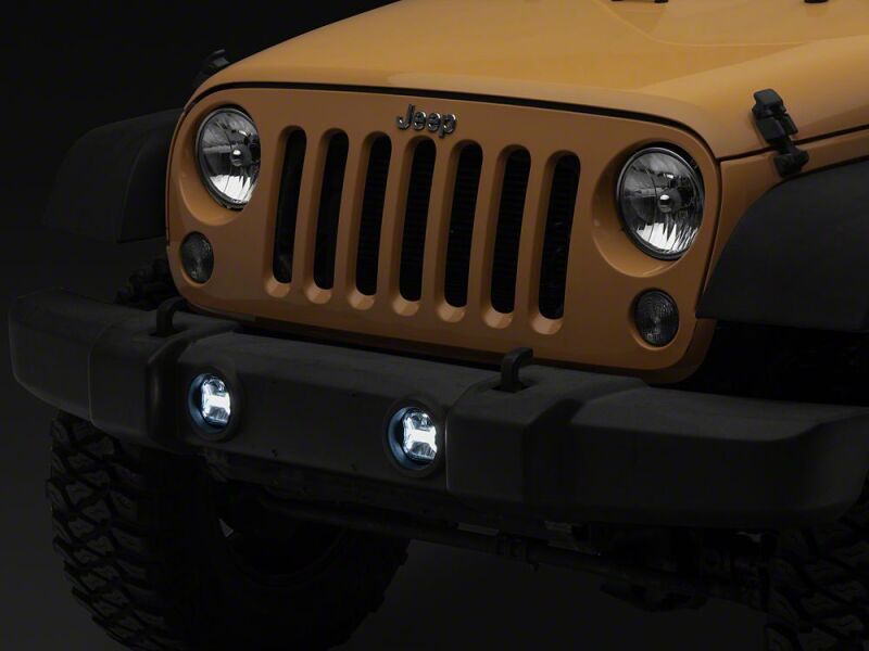 Raxiom for 2007-2018 Jeep Wrangler JK Axial Series Vision LED Fog Lights - Image 10