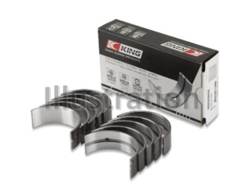King Engine Bearings Audi/VW Adz/Awt/Apk/Bhp/Bpy/Aks (Size +0.25mm) Main Bearing Set - Image 3