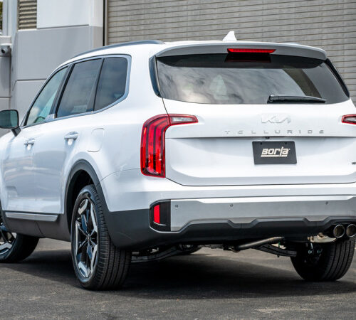 Borla 20-22 Hyundai Palisade/2023 Kia Telluride 3.8L V6 S-Type Axle-Back Exhaust w/ Black Chrome Tip - Image 3