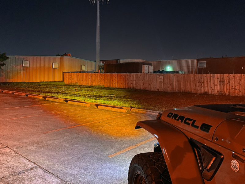 ORACLE Lighting 18-22 Jeep Wrangler JL Skid Plate w/ Integr LED Emitters - Amber - Image 8