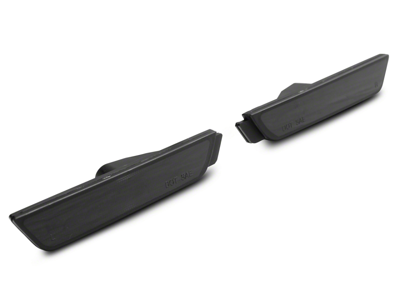 Raxiom for 2010-2015 Chevrolet Camaro Axial Series LED Front and Rear Side Markers- Smoked