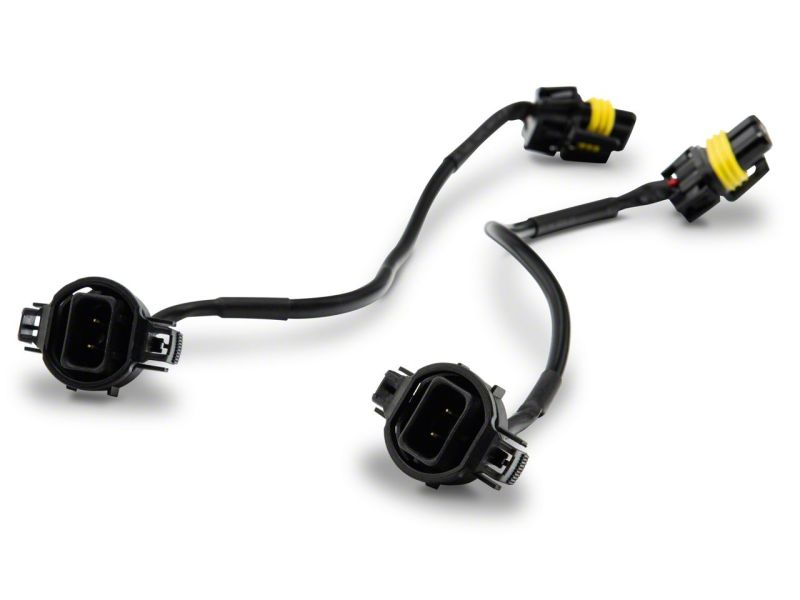 Raxiom for 2007-2023 Jeep Wrangler JK & JL Axial Series Tri-Bar LED Fog Lights- Amber - Image 9