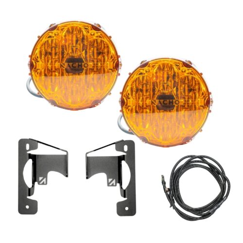 Nacho Lighting Jeep JL/JT Nacho SAE Only Amber Plug N Play Fog Light Kit (Bumper Kit) - Image 2