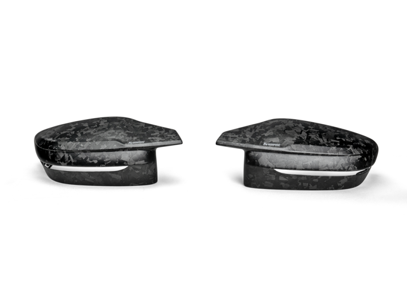 Akrapovic Carbon Fiber Mirror Cap Set - Matte for BMW M2 Coupe (G87) Chopped