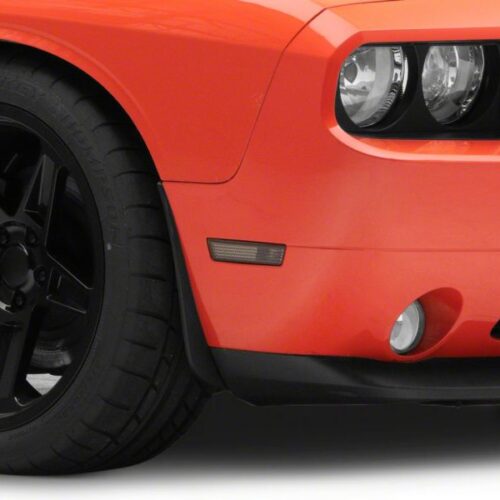 Raxiom for 2008-2014 Dodge Challenger Axial Series Side Marker Lamps- Smoked - Image 6