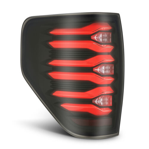 AlphaRex 09-14 Ford F150 LUXX LED Taillights - Black/Red Housing - Image 4