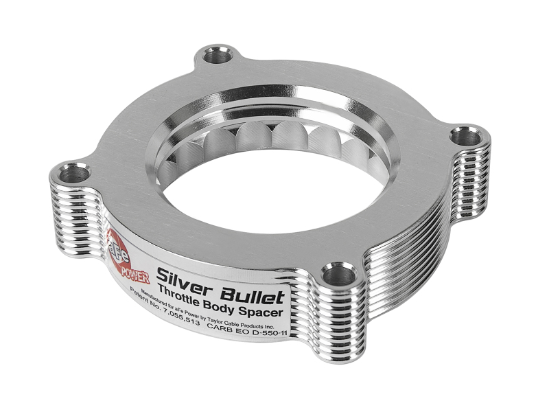 aFe Power Silver Bullet Throttle Body Spacers TBS Ford F-150 Raptor 10-12 V8-6.2L - Image 3