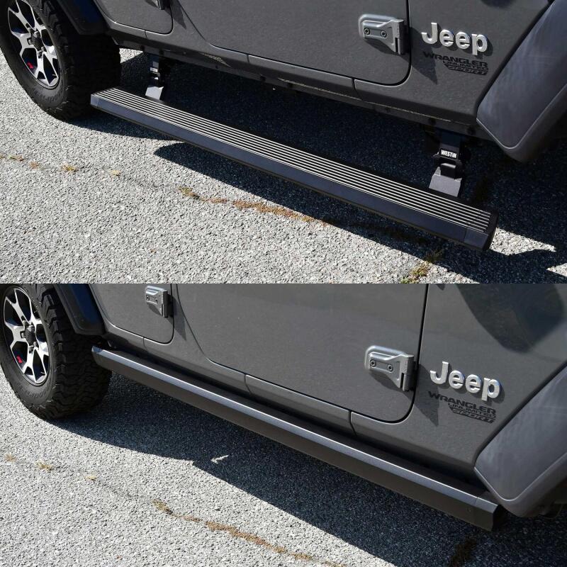 Westin 18-24 Jeep Wrangler JL Unlimited 4dr Pro-e Running Boards - Tex. Blk - Image 5