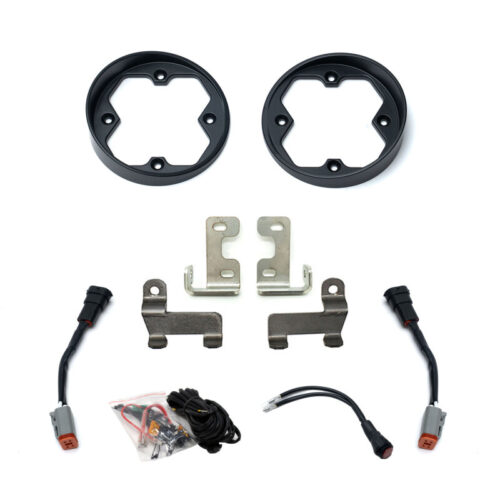 Baja Designs for 12-23 Toyota Tacoma & 4Runner / 14-21 Tundra Squadron 2.0 Fog Pocket Kit (No Lights)