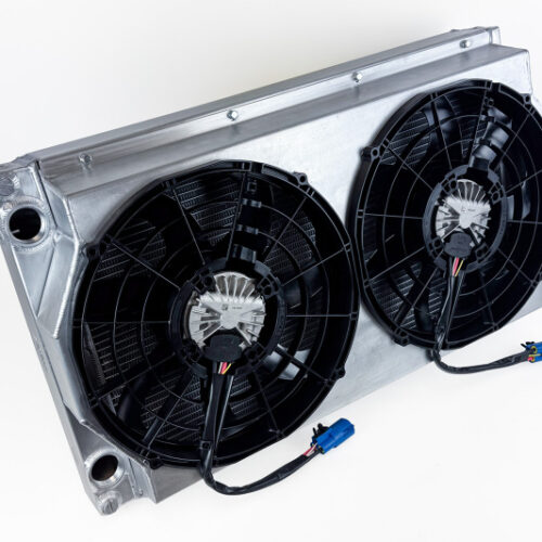 CSF Motorsport Radiator with Shroud - 14in SPAL Brushless Fans - Harnesses - Image 7