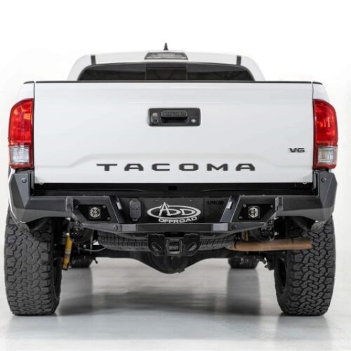Addictive Desert Designs for 16-19 Toyota Tacoma Stealth Fighter Rear Bumper w/ Backup Sensor Cutouts - Image 3