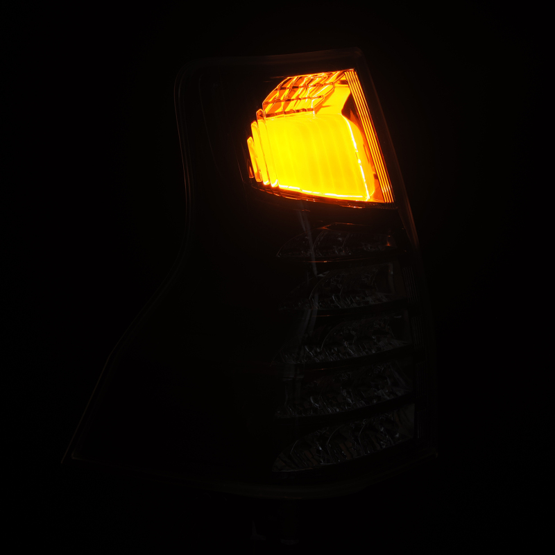 AlphaRex 14-21 Lexus GX470 PRO-Series LED Tail Lights - Alpha Black - Image 4