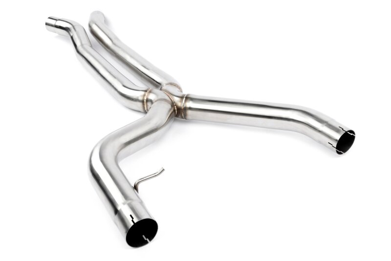 Dinan for 21-27 BMW M3/M4 (G80/G82/G83) High Flow Middle Exhaust - 3in - Stainless Steel - Image 5