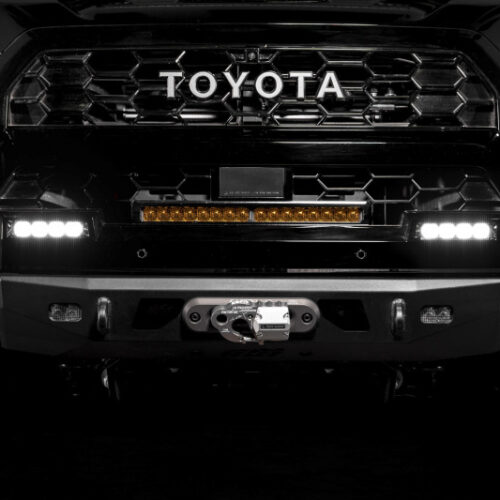 Alternative view of Diode Dynamics 24-26 Toyota 4Runner Fog SS6 Sport LED Kit Yellow 3000K