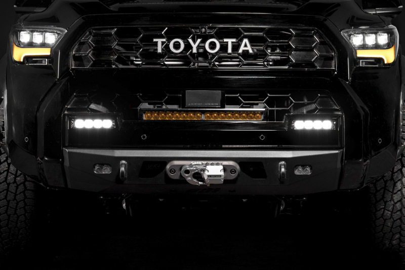 Diode Dynamics 24-26 Toyota 4Runner Fog SS6 Sport LED Kit Yellow 3000K - Image 2