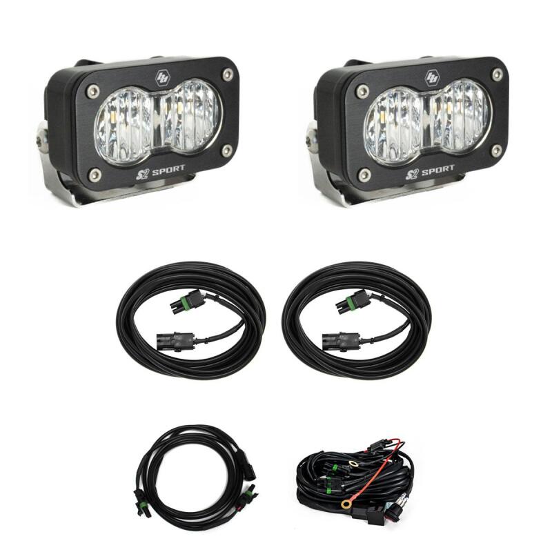Baja Designs for 23-24 Ford F250/F350 Super Duty S2 Sport Dual Reverse Light Kit w/ Toggle