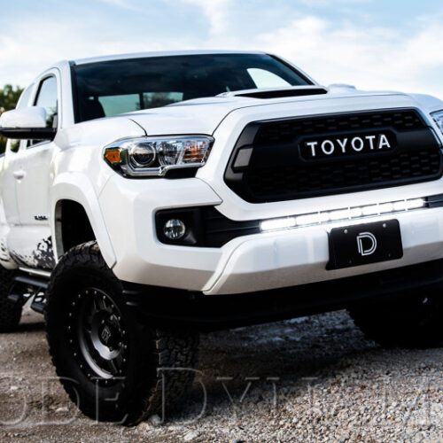 Diode Dynamics 16-21 Toyota Tacoma SS30 Stealth Lightbar Kit - Amber Combo - Image 8