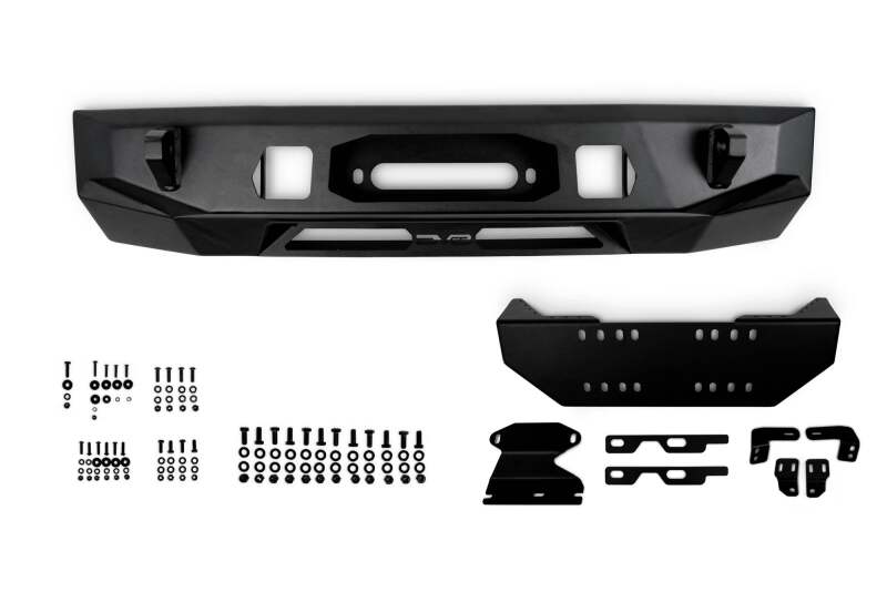 DV8 Offroad 22-26 Toyota Tundra Centric Series Front Bumper - Image 10