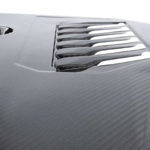 Dinan for 19-26 BMW B58D (G01/G02/G20/G22/G23/G26/G42) Gloss Carbon Fiber Engine Cover w/Matte Accents - Image 3