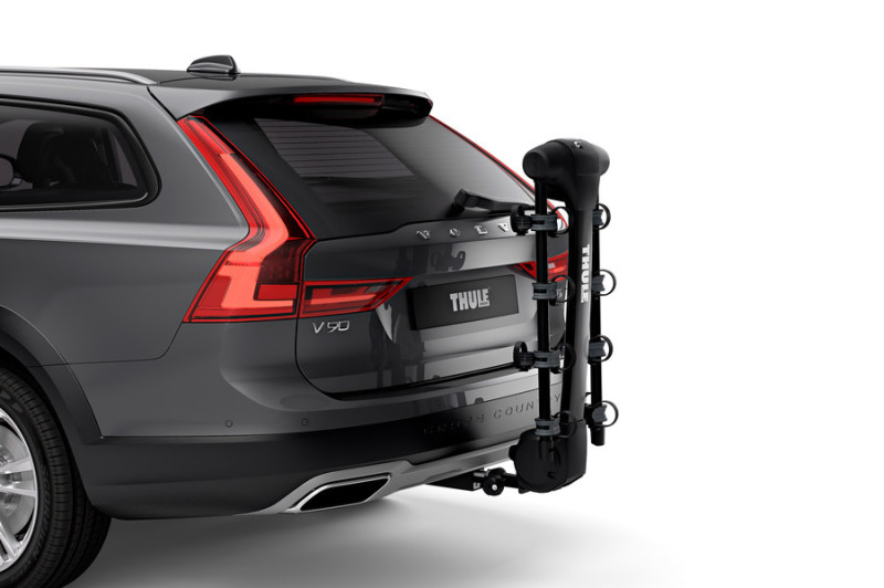 Thule Apex XT 4 - Hanging Hitch Bike Rack w/HitchSwitch Tilt-Down (Up to 4 Bikes) - Black - Image 5