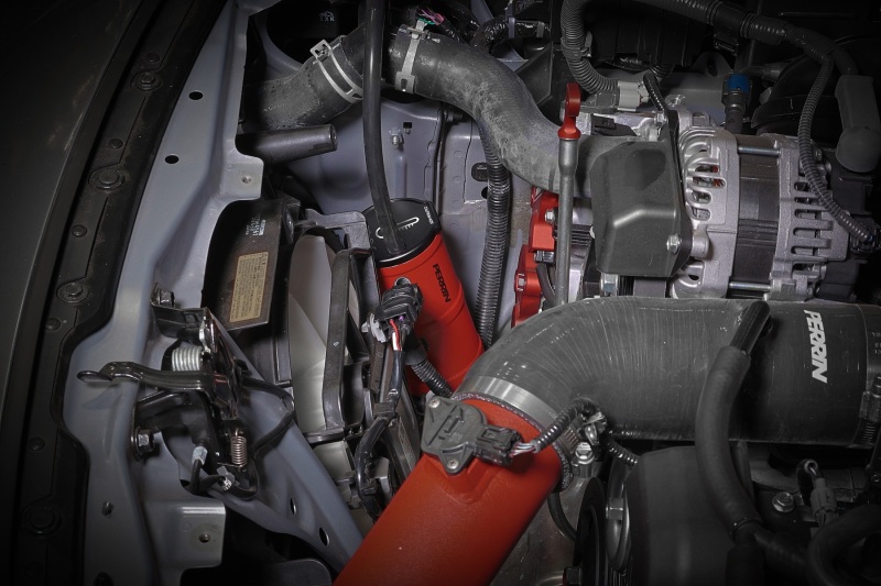 PERRIN 02-26 Subaru WRX / 04-21 STI / 13-26 BRZ/GR86/FRS/86 Coolant Overflow Tank - Red - Image 5