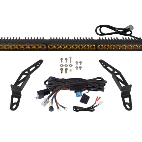 Diode Dynamics Jeep 2018 SS30 Bumper LED Kit Sport Yellow Driving