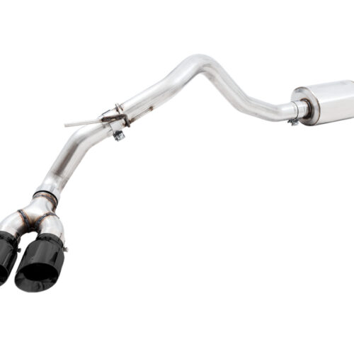 AWE Tuning Performance Exhaust System w/Diamond Black Tips & Rock Guard for 2019+ Ford Ranger 0FG